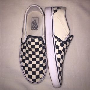Checkered Vans